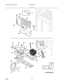 05 - System parts for Electrolux Refrigerator FPHT2097VF5 from AppliancePartsPros.com