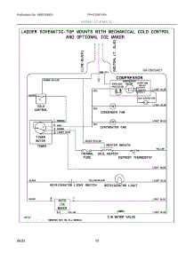 06 - Wiring Schematic parts for Electrolux Refrigerator FPHT2097VF6 from AppliancePartsPros.com
