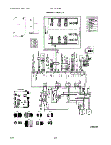 11 - Wiring Schematic parts for Electrolux Refrigerator FPSC2278UF6 from AppliancePartsPros.com