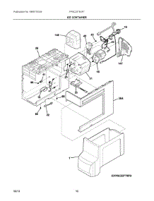 09 - Ice Container parts for Electrolux Refrigerator FPSC2278UF7 from AppliancePartsPros.com