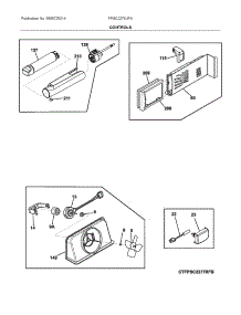 Control parts for Electrolux Refrigerator FPSC2278UFA from AppliancePartsPros.com