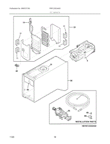 09 - Ice Maker parts for Electrolux Refrigerator FRFC2323AS3 from AppliancePartsPros.com