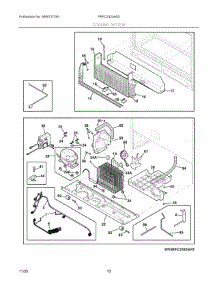 06 - Cooling System parts for Electrolux Refrigerator FRFC2323AS3 from AppliancePartsPros.com