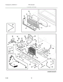 06 - Cooling System parts for Electrolux Refrigerator FRFC2323AS7 from AppliancePartsPros.com