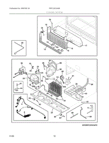 06 - Cooling System parts for Electrolux Refrigerator FRFC2323AS9 from AppliancePartsPros.com