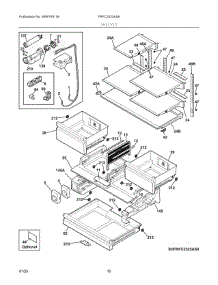 05 - Shelves parts for Electrolux Refrigerator FRFC2323AS9 from AppliancePartsPros.com