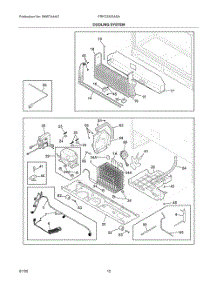 06 - Cooling System parts for Electrolux Refrigerator FRFC2323ASA from AppliancePartsPros.com