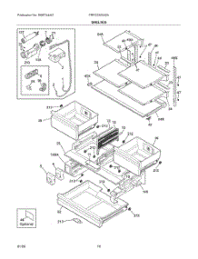 05 - Shelves parts for Electrolux Refrigerator FRFC2323ASA from AppliancePartsPros.com