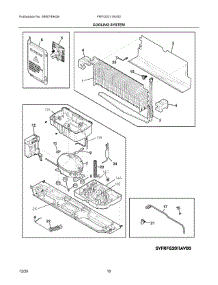 06 - Cooling System parts for Electrolux Refrigerator FRFG2011AV00 from AppliancePartsPros.com