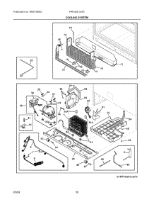 06 - Cooling System parts for Electrolux Refrigerator FRFN2813AF0 from AppliancePartsPros.com