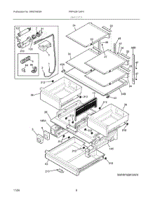 05 - Shelves parts for Electrolux Refrigerator FRFN2813AF4 from AppliancePartsPros.com