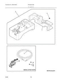 08 - Ice Maker parts for Electrolux Refrigerator FRFN2823AS6 from AppliancePartsPros.com