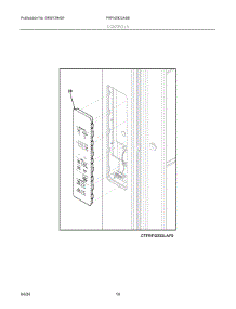 07 - Controls parts for Electrolux Refrigerator FRFN2823AS6 from AppliancePartsPros.com
