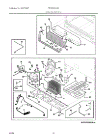 06 - Cooling System parts for Electrolux Refrigerator FRFS2823AD6 from AppliancePartsPros.com