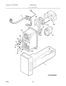 08 - Ice Container parts for Electrolux Refrigerator FRFS2823AD6 from AppliancePartsPros.com