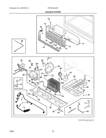 06 - Cooling System parts for Electrolux Refrigerator FRFS2823AF0 from AppliancePartsPros.com