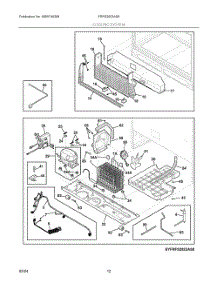 06 - Cooling System parts for Electrolux Refrigerator FRFS2823AS6 from AppliancePartsPros.com