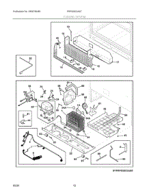 06 - Cooling System parts for Electrolux Refrigerator FRFS2823AS7 from AppliancePartsPros.com