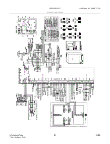 11 - Wiring Diagram parts for Electrolux Refrigerator FRFS282LAF2 from AppliancePartsPros.com