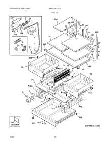 05 - Shelves parts for Electrolux Refrigerator FRFS282LAF4 from AppliancePartsPros.com