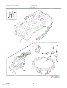 10 - Ice Maker parts for Electrolux Refrigerator FRSC2333AS2 from AppliancePartsPros.com
