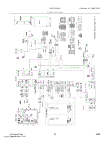 12 - Wiring Diagram parts for Electrolux Refrigerator FRSC2333AS3 from AppliancePartsPros.com