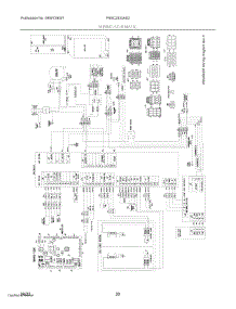 11 - Wiring Schematic parts for Electrolux Refrigerator FRSC2333AS3 from AppliancePartsPros.com