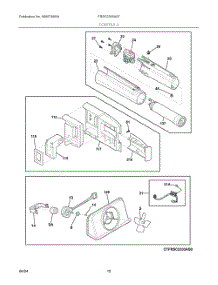 06 - Controls parts for Electrolux Refrigerator FRSC2333AS7 from AppliancePartsPros.com