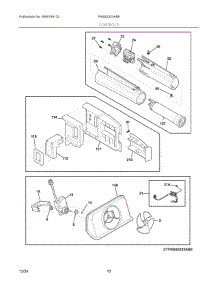 06 - Controls parts for Electrolux Refrigerator FRSS2323AB9 from AppliancePartsPros.com