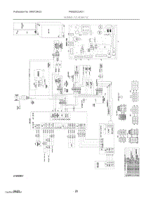 11 - Wiring Schematic parts for Electrolux Refrigerator FRSS2323AD1 from AppliancePartsPros.com