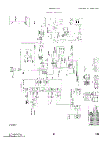 12 - Wiring Diagram parts for Electrolux Refrigerator FRSS2323AD2 from AppliancePartsPros.com