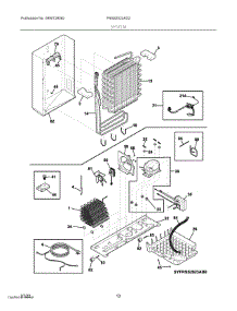07 - System parts for Electrolux Refrigerator FRSS2323AD2 from AppliancePartsPros.com