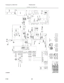 11 - Wiring Schematic parts for Electrolux Refrigerator FRSS2323AD4 from AppliancePartsPros.com