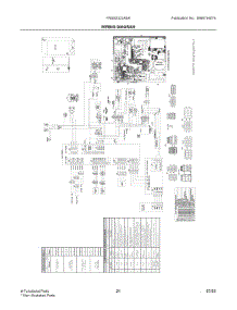 12 - Wiring Diagram parts for Electrolux Refrigerator FRSS2323ASA from AppliancePartsPros.com