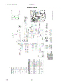 11 - Wiring Schematic parts for Electrolux Refrigerator FRSS2323ASC from AppliancePartsPros.com