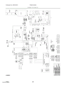 11 - Wiring Schematic parts for Electrolux Refrigerator FRSS2323AW2 from AppliancePartsPros.com