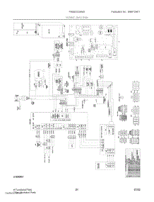 12 - Wiring Diagram parts for Electrolux Refrigerator FRSS2323AW3 from AppliancePartsPros.com