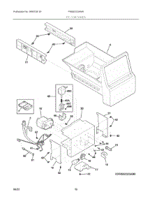 09 - Ice Container parts for Electrolux Refrigerator FRSS2323AW4 from AppliancePartsPros.com