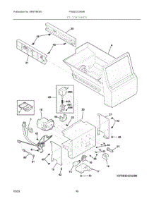 09 - Ice Container parts for Electrolux Refrigerator FRSS2323AW6 from AppliancePartsPros.com