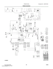12 - Wiring Diagram parts for Electrolux Refrigerator FRSS2333AS2 from AppliancePartsPros.com