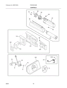 06 - Controls parts for Electrolux Refrigerator FRSS2623ABB from AppliancePartsPros.com