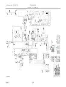 11 - Wiring Schematic parts for Electrolux Refrigerator FRSS2623ABC from AppliancePartsPros.com