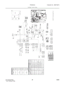 12 - Wiring Diagram parts for Electrolux Refrigerator FRSS2623AD8 from AppliancePartsPros.com