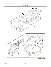 10 - Ice Maker parts for Electrolux Refrigerator FRSS2623AS9 from AppliancePartsPros.com