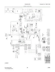 12 - Wiring Diagram parts for Electrolux Refrigerator FRSS2623ASE from AppliancePartsPros.com