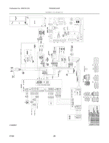 11 - Wiring Schematic parts for Electrolux Refrigerator FRSS2623ASF from AppliancePartsPros.com