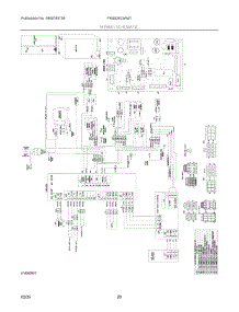 11 - Wiring Schematic parts for Electrolux Refrigerator FRSS2623AW7 from AppliancePartsPros.com