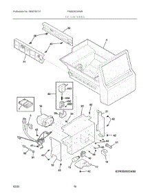 09 - Ice Container parts for Electrolux Refrigerator FRSS2623AW8 from AppliancePartsPros.com