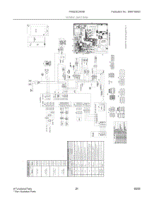 12 - Wiring Diagram parts for Electrolux Refrigerator FRSS2623AWE from AppliancePartsPros.com