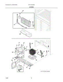 05 - System parts for Electrolux Refrigerator FRTD1830AB0 from AppliancePartsPros.com